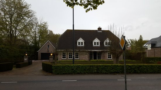 foto van een vies dak