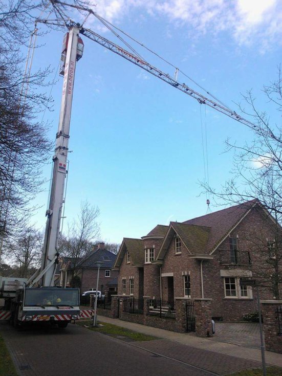 dakreiniging met draagzak