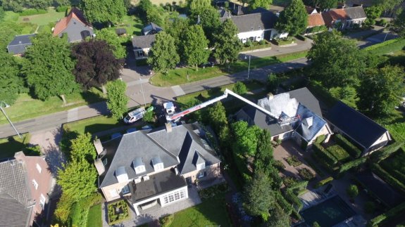 Dak gecoat en antimos