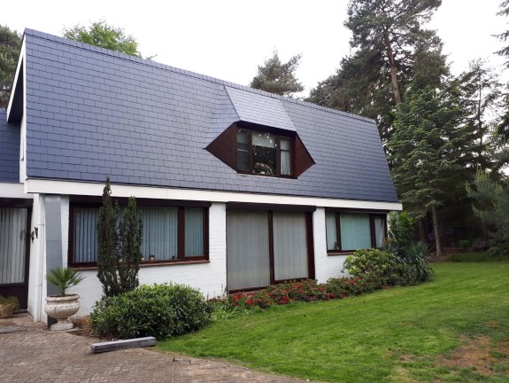 dakpannen na reinigen 