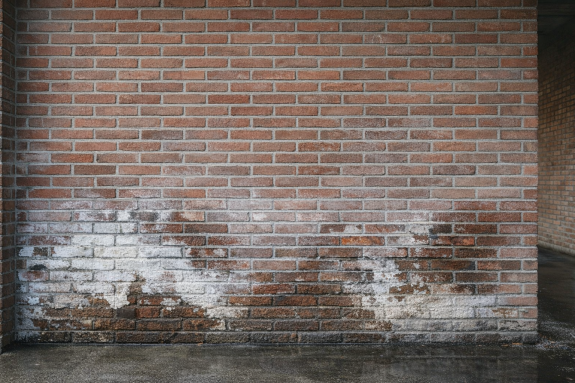 Doorslaand vocht in de gevel