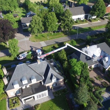 Dak gecoat en antimos