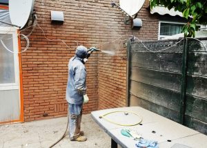 gevelreiniging woningbouwvereniging Breda