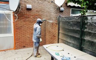 gevelreiniging woningbouwvereniging Breda