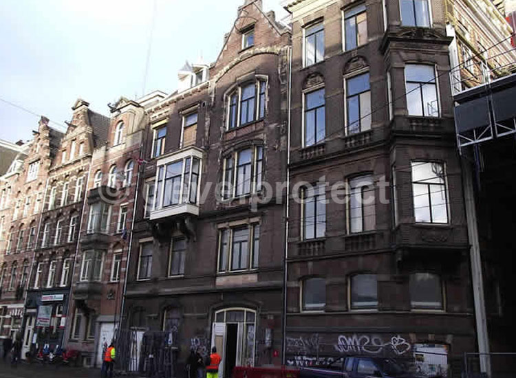 voor gevelrenovatie