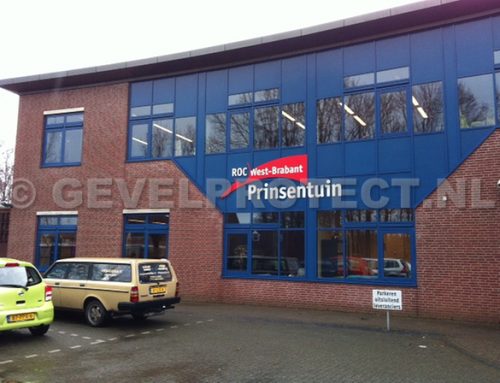 Gevelreiniging Prinsentuin College Oudenbosch